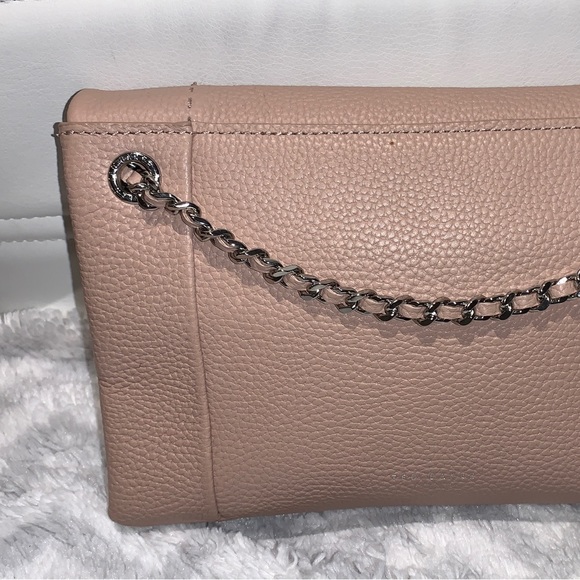 NEW. π Ted Baker - Clarria Soft Leather Clutch - pale pink - Picture 8 of 14